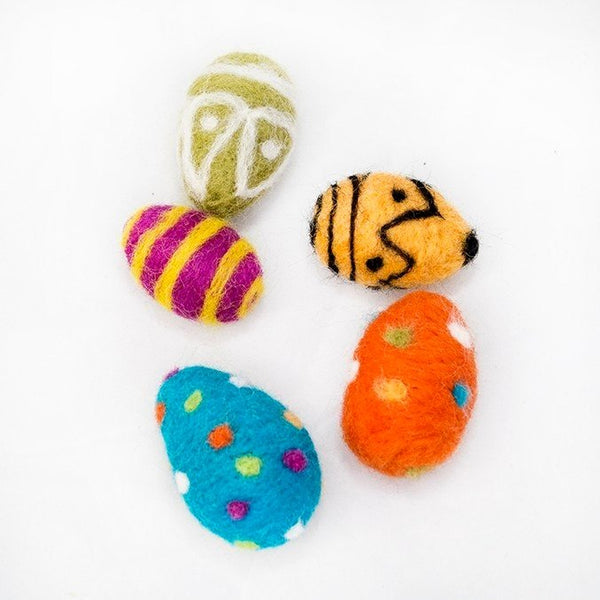 Felting Easter Eggs This Holiday